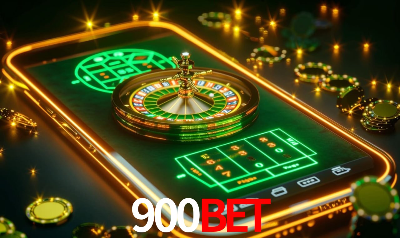 Imagem promocional da 900BET mostrando a plataforma e suas vantagens